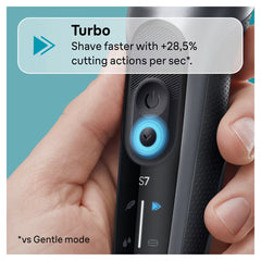 Series 7 Electric Shaver with SmartCare Center, Stubbler, Trimmer, 7185cc