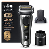 Series 9 PRO+ Electric Shaver with 6-in-1 SmartCare Center, ProComfort Head, 9597cc