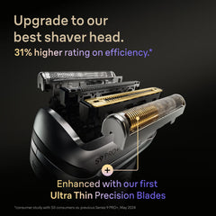 Braun Series 9 Shaver Replacement Head, Compatible with All Series 9 Electric Shavers