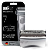 Braun Electric Shaver Head Replacement Part 70s Silver, Compatible with Legacy Series 7 Electric Razors for Men