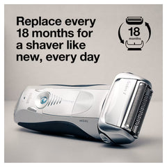 Braun Electric Shaver Head Replacement Part 70s Silver, Compatible with Legacy Series 7 Electric Razors for Men