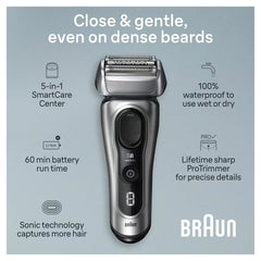 Series 8 Electric Shaver with PowerCase and 5-in-1 SmartCare Center, 8577cc