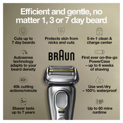 Series 9 Pro Electric Shaver with PowerCase, 9477cc
